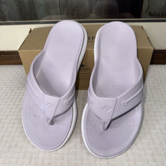 Sperry Float Thong Sandals Windward Lilac Size 8 M - Picture 3 of 8